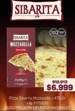Makro Sibarita - pizza mozzarella oferta