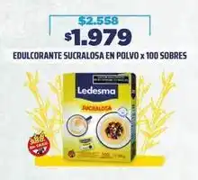 Makro Ledesma - edulcorante sucralosa en polvo oferta