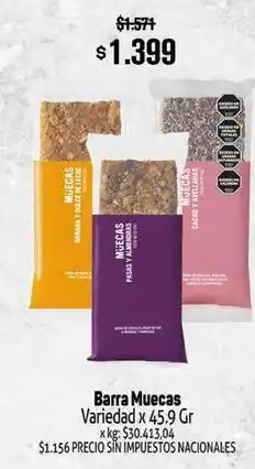 Makro Variedad - barra oferta