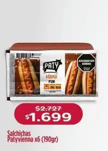 Makro Paty - salchichas vienas oferta