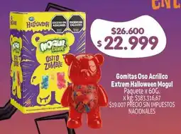 Makro Mogul - gomitas oso acrilico extrem halloween oferta