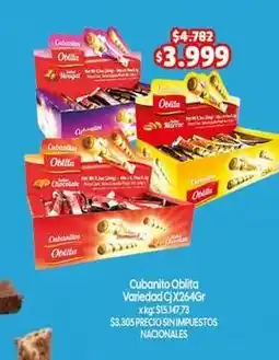 Makro Oblita - cubanito variedad oferta