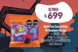 Makro Mogul - gomitas cerebritos halloween oferta