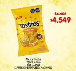Makro Tostitos - nachos original oferta