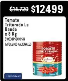 Makro La banda - tomate triturado oferta