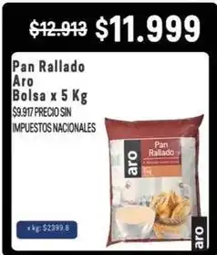 Makro Aro - pan rallado bolsa oferta