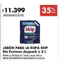 Disco Skip - jabón para la ropa oferta