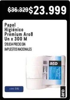 Makro Aro - papel higienico premium oferta