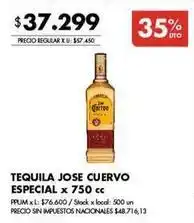 Disco Tequila especial x 750 cc oferta