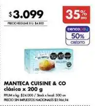 Disco Manteca clásica oferta
