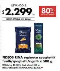 Disco Fideos oferta