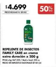 Disco Repente de insectos en crema extra duración oferta