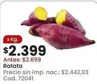 Coto Batata oferta