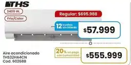 Coto Aire acondicionado ths32ha4cn cod. 602688 oferta