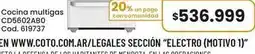 Coto Cocina multigas cd5602ab0 cod. 619737 oferta