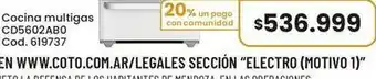 Cocina multigas cd5602ab0 cod. 619737