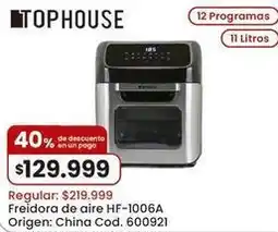 Coto Origen - freidora de aire hf-1006a oferta