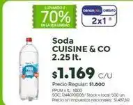 Jumbo Soda 2.25 lt oferta
