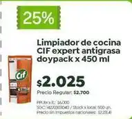 Jumbo Cif - limpiador de cocina expert antigrasa doypack oferta