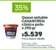 Jumbo Casancrem - queso untable cl uevo sico pote oferta