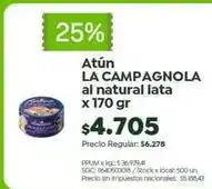 Jumbo La campagnola - atún al natural lata oferta