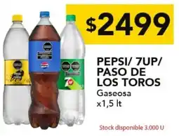Nini Mayorista Pepsi/ 7up/ paso de los toros gaseosa oferta
