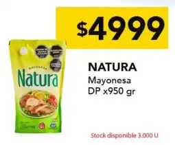 Nini Mayorista Natura mayonesa oferta