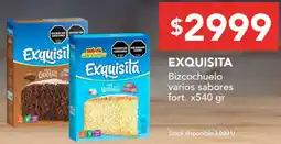 Nini Mayorista Exquisita bizcochuelo varios sabores oferta