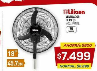 Liliana Ventilador De Pie
