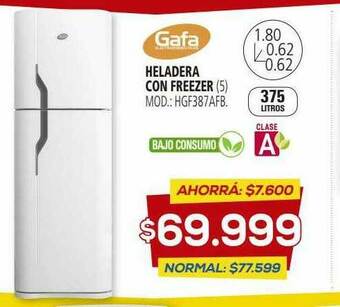 Casa del Audio Gafa Heladera Con Freezer oferta