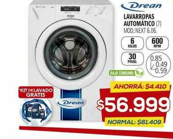 Casa del Audio Lavarropas Automático Drean oferta