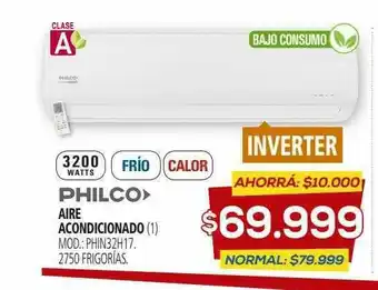 Casa del Audio Philco Aire Acondicionado oferta