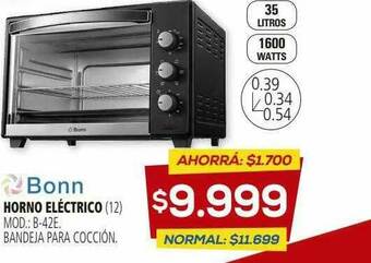 Casa del Audio Bonn Horno Eléctrico oferta