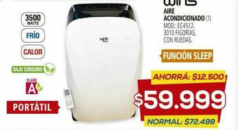 Casa del Audio Wins Aire Acondicionado oferta