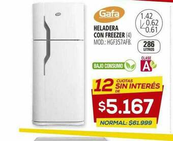 Casa del Audio Gafa Heladera Con Freezer oferta