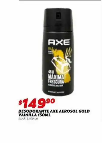 Ferniplast Desodorante Axe Aerosol Gold Vainilla oferta