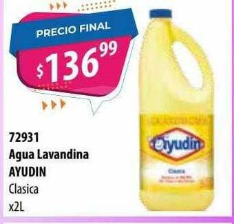 Micropack Agua Lavandina Ayudin Clasica oferta