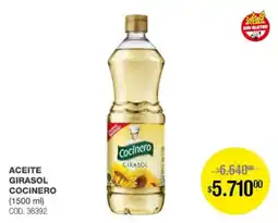 Atomo Conviene Cocinero aceite girasol oferta
