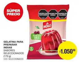 Atomo Conviene Indias gelatina para preparar sabores seleccionados oferta