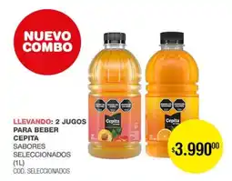 Atomo Conviene Cepita jugos seleccionados oferta