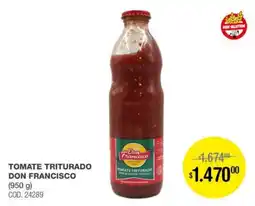 Atomo Conviene Don francisco tomate triturado oferta