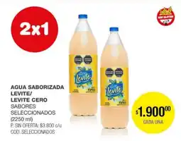 Atomo Conviene Levite agua saborizada levite cero sabores seleccionados oferta