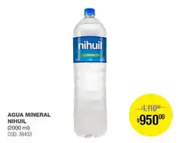 Atomo Conviene Nihuil agua mineral oferta