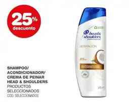 Atomo Conviene Head & shoulders shampoo/ acondicionador/ crema de peinar oferta