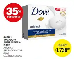 Atomo Conviene Dove jabón tocadoc/antibacterial aromas seleccionados oferta