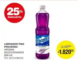 Atomo Conviene Procenex limpiador piso aromas seleccionados oferta
