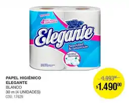 Atomo Conviene Elegante papel higiénico blanco oferta