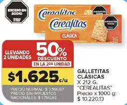 Carrefour Cerealitas galletitas clásicas oferta