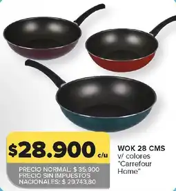 Carrefour Carrefour Home wok oferta