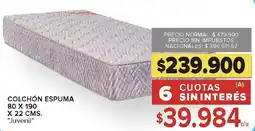 Carrefour Colchón espuma oferta